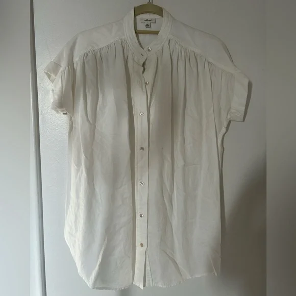 Wilfred Bertillon blouse in oak colour size XS - Picture 2 of 9